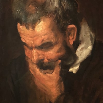 Anthonis van Dyck, Studienkopf, ca. 1616-17