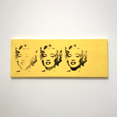 Elaine Sturtevant, Triptych Marilyn, 2004