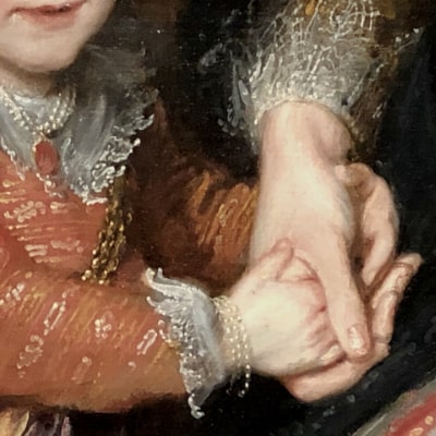 Anthonis van Dyck, Susanna Fourment mit ihrer Tochter, ca. 1621