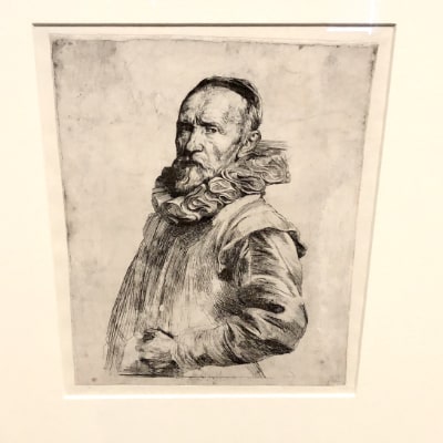 Anthonis van Dyck, Jan de Wael, 1.Zustand