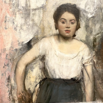 Edgar Degas, Die Büglerin, 1869