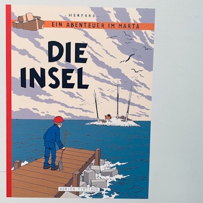 Die Insel im Marta, Ardrien Tirtiaux, 2021