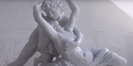 Robots sculpt marble in Italy, sparking worries about future of art form, 60 Minutes